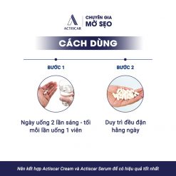 Cách dùng viên uống Actiscar