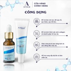 Công dụng combo xóa mờ sẹo Actiscar