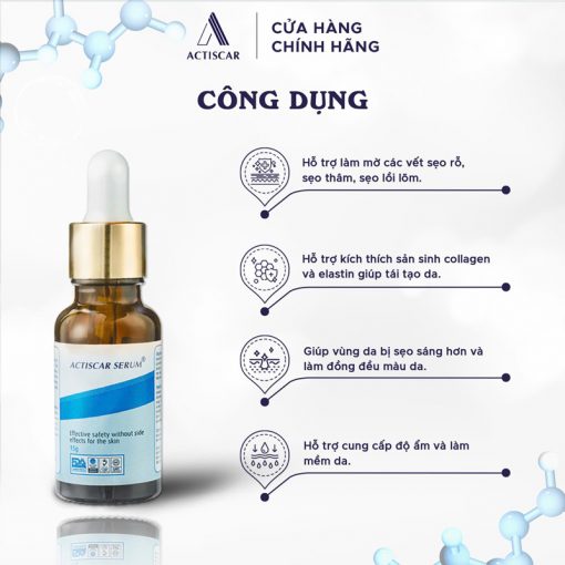 Công dụng của Serum mờ sẹo Actiscar