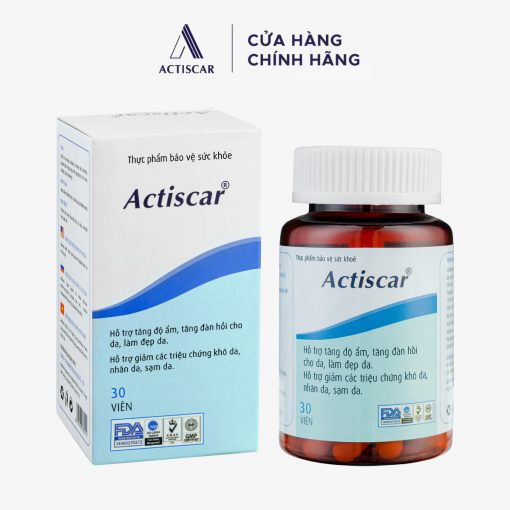 Viên uống Actiscar hỗ trợ làm mờ sẹo
