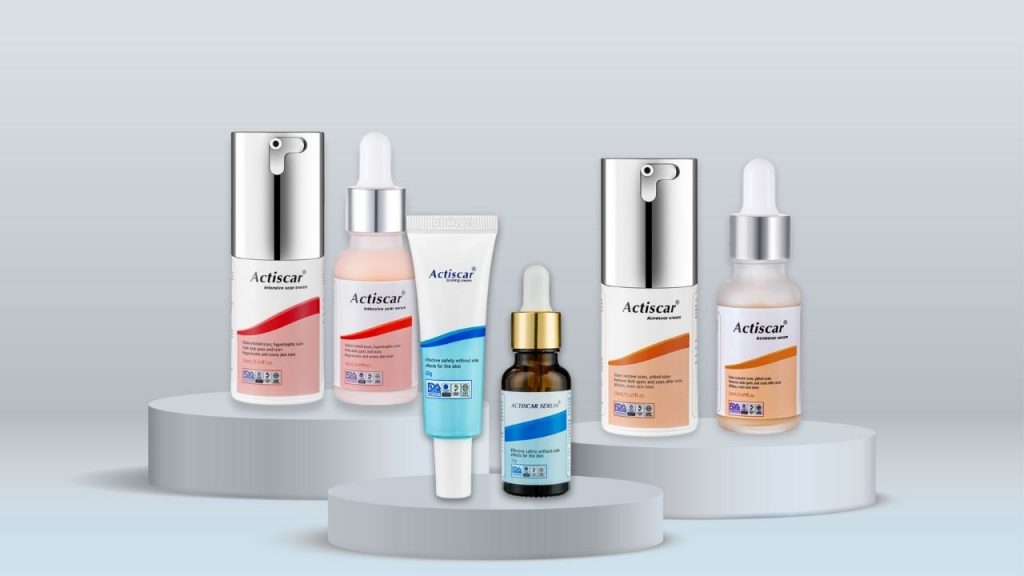 Các dòng sản phẩm xoá mờ sẹo hiệu quả của Actiscar