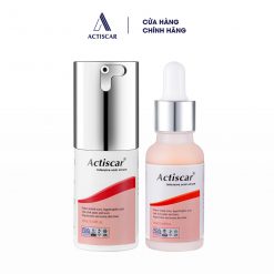 Combo trị sẹo lồi Actiscar gồm kem và Serum