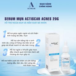 Công dụng Serum chấm mụn Actiscar Ances 20g