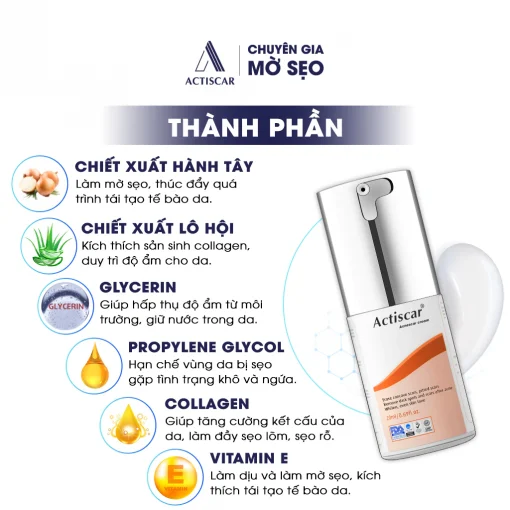 Serum Sẹo Lõm Acticsar 20ml