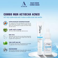 Thành phần Combo chấm mụn Actiscar Acnes
