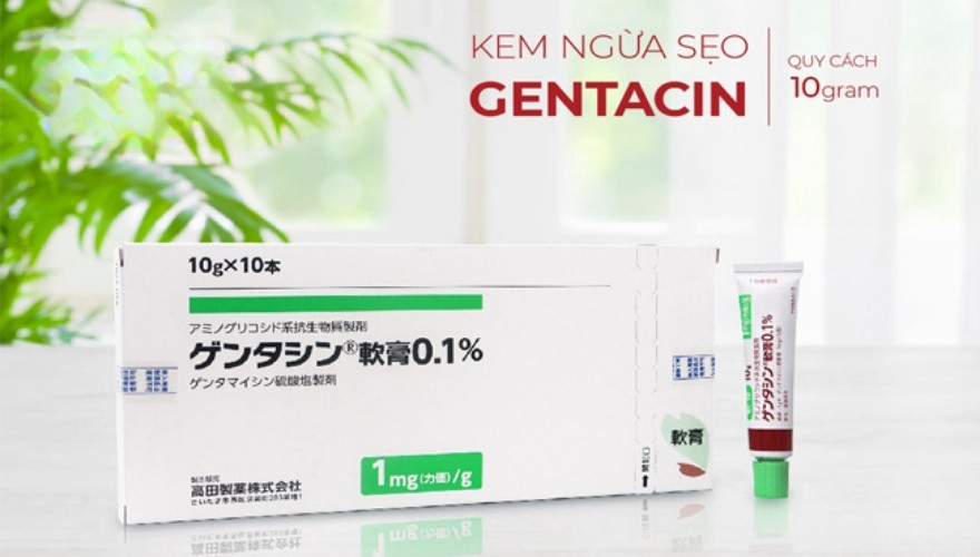 Kem trị thâm sẹo Gentacin