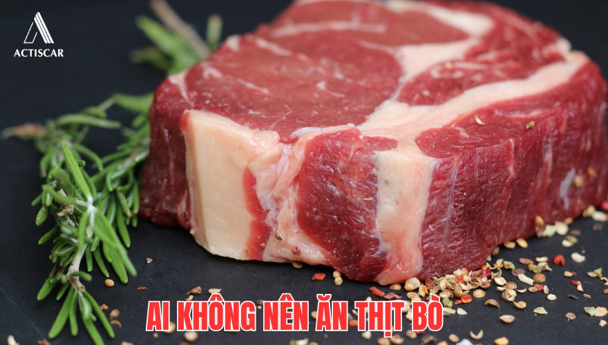 Những đối tượng cần lưu ý khi ăn thịt bò