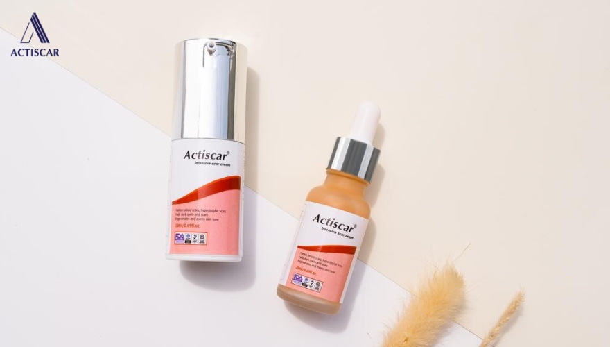 Bộ đôi Kem và Serum Actiscar hỗ trợ xử lý sẹo tại nhà hiệu quả