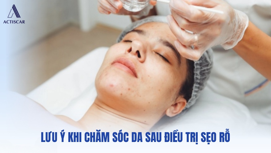 Lưu ý khi chăm sóc da sau điều trị sẹo
