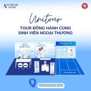 Actiscar Acnes Uni Tour - ĐH Ngoại Thương